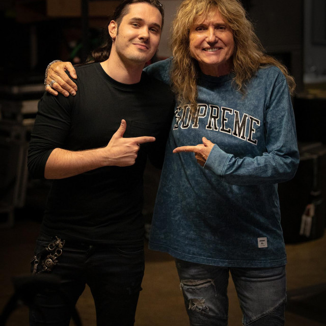 Dino Jelusić i David Coverdale