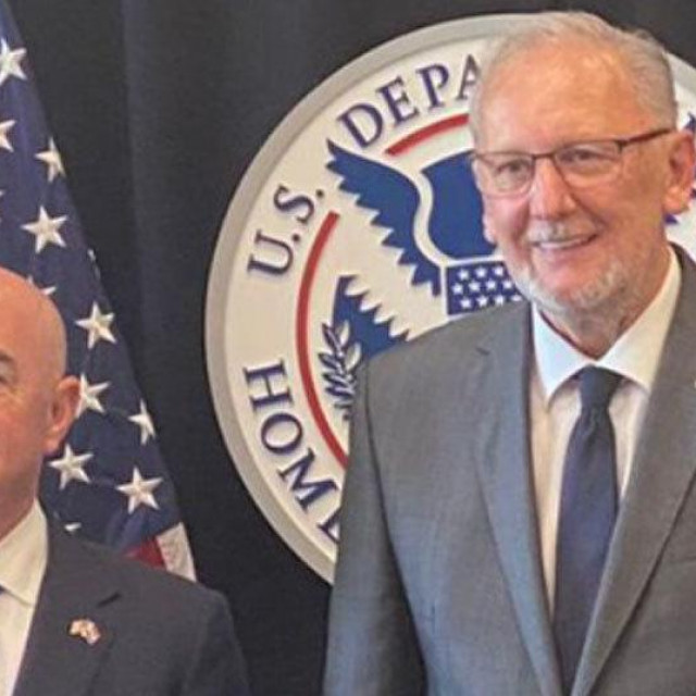 Alejandro Mayorkas i Davor Božinović