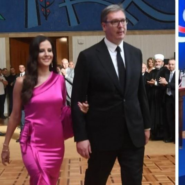 Tamara i Aleksandar Vučić