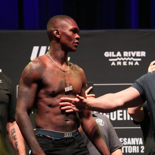 Israel Adesanya i Dana White