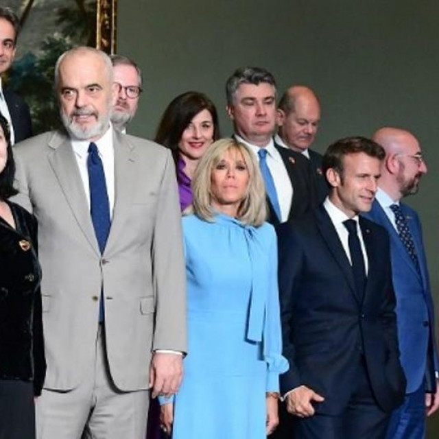 Sanja Musić Milanović i Zoran Milanović na NATO summitu u muzeju Prado