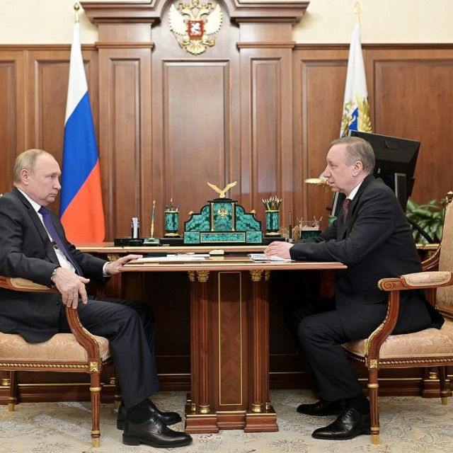 Vladimir Putin i Aleksandar Beglov