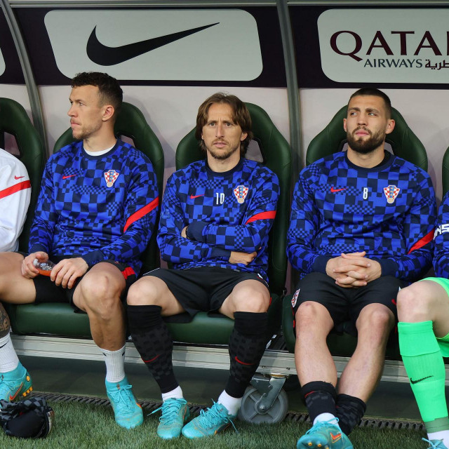 Ivan Perišić, Luka Modrić i Mateo Kovačić