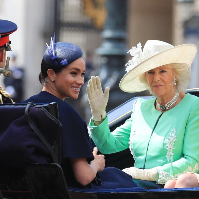 Meghan Markle, Camilla Parker Bowles i Kate Middleton