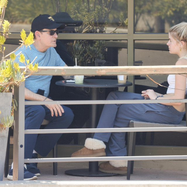 Charlie Sheen i Lola Sheen