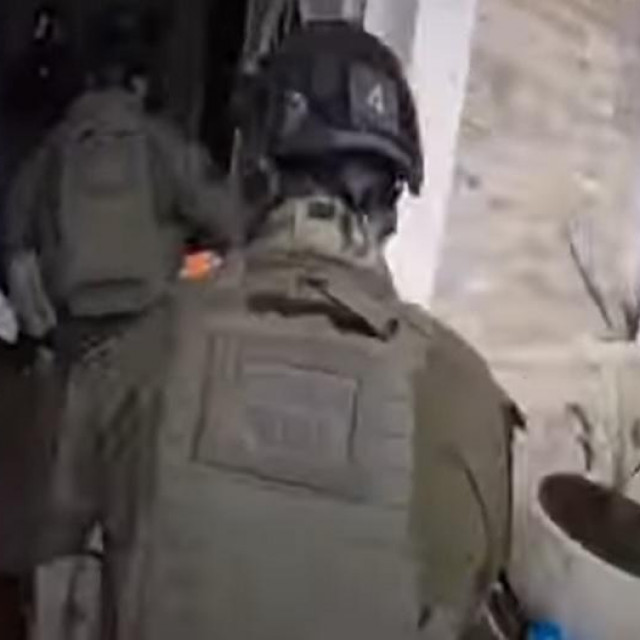 Prizor s akcije u kojoj su uhićeni lopovi