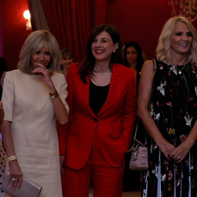 španjolska kraljica Letizia, Brigitte Macron i Sanja Musić Milanović