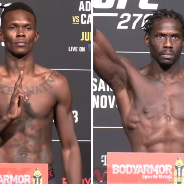 Israel Adesanya i Jared Cannonier