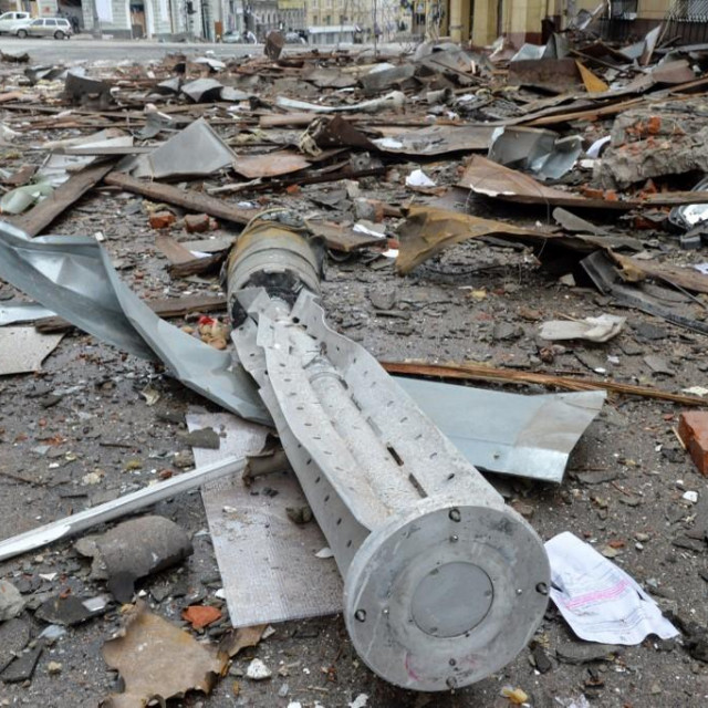 Ostaci kazetne bombe (ilustracija)