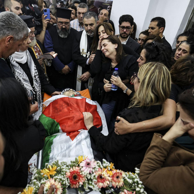 Pogreb Shireen Abu Akleh