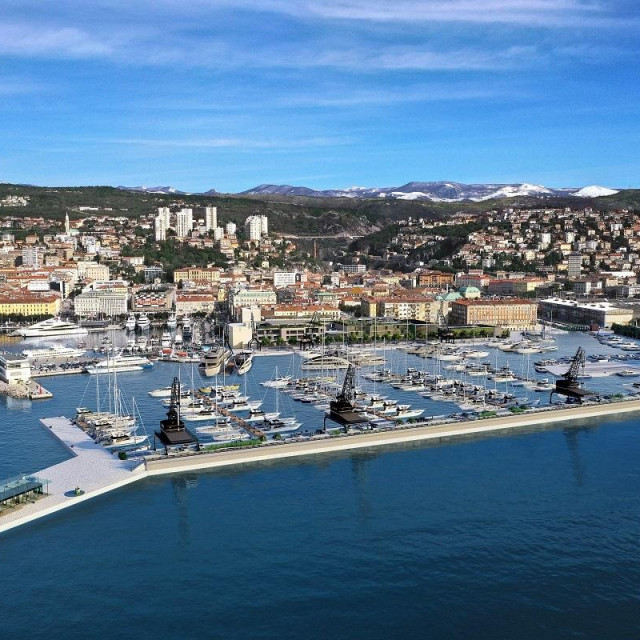 Buduća ACI marina Rijeka u Porto Barošu