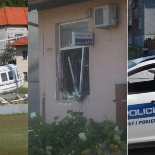 Raznesen bankomat u Zagorju