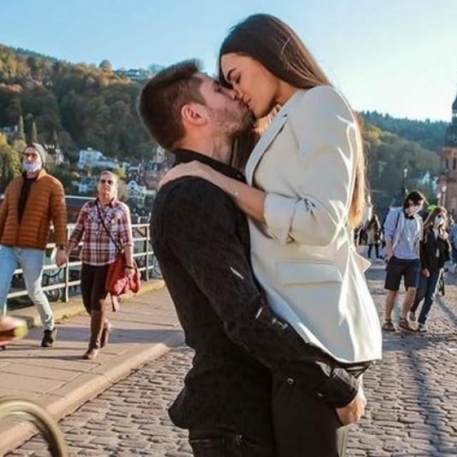 Andrej Kramarić i Mia Ćurković