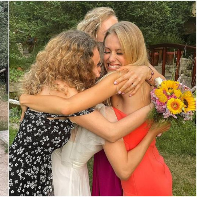 Hana Huljić Grašo s prijateljicom Domenicom