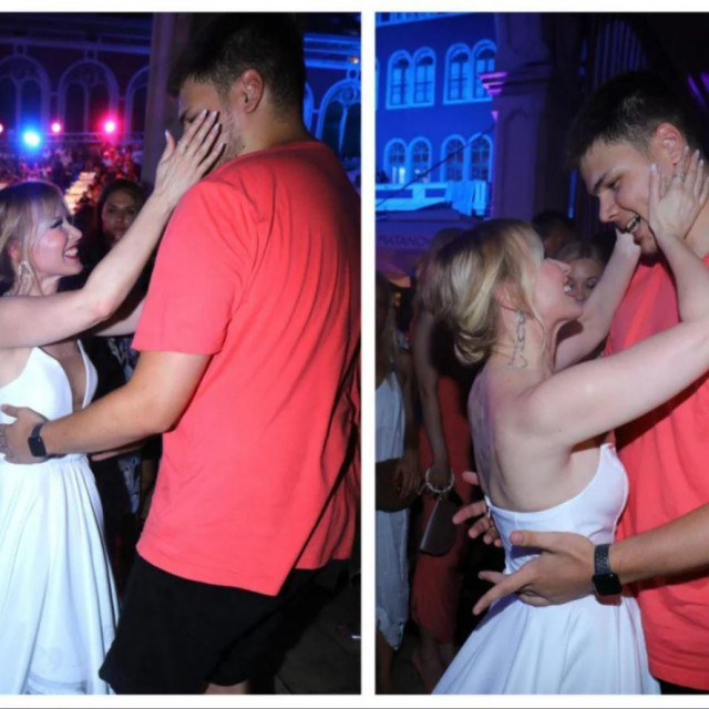 Danijela Martinović sa sinom Viktorije Rađe