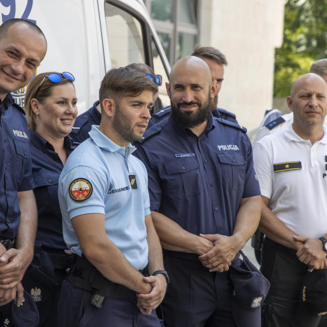 Strani policijski službenici u Dalmaciji