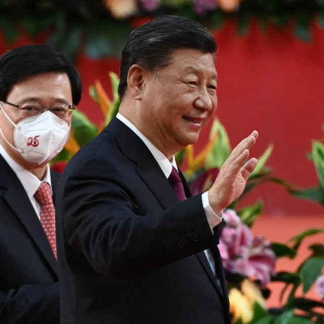 John Lee i Xi Jinping