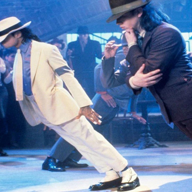 Michael Jackson i Bruno ”Pop N Taco” Falcon