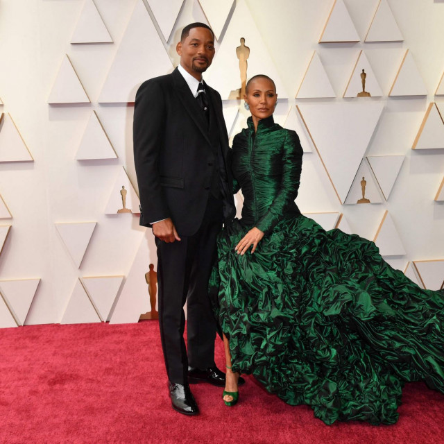 Will Smith i Jada Pinkett Smith na dodjeli Oscara 2022.
