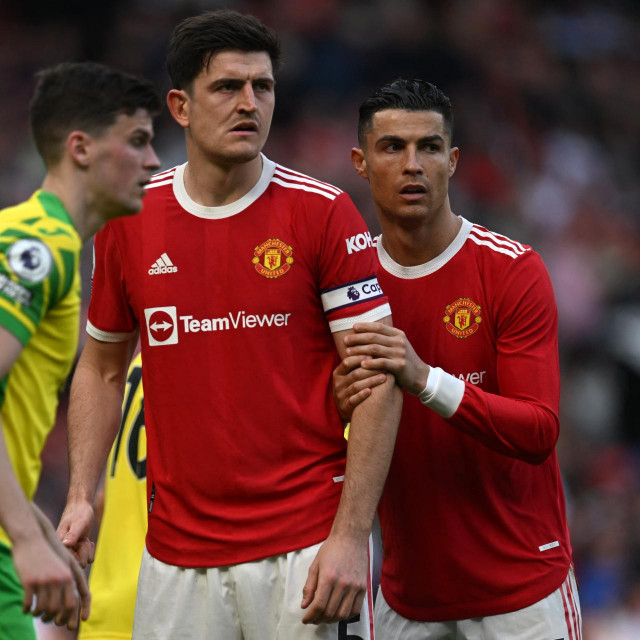 Harry Maguire i Cristiano Ronaldo