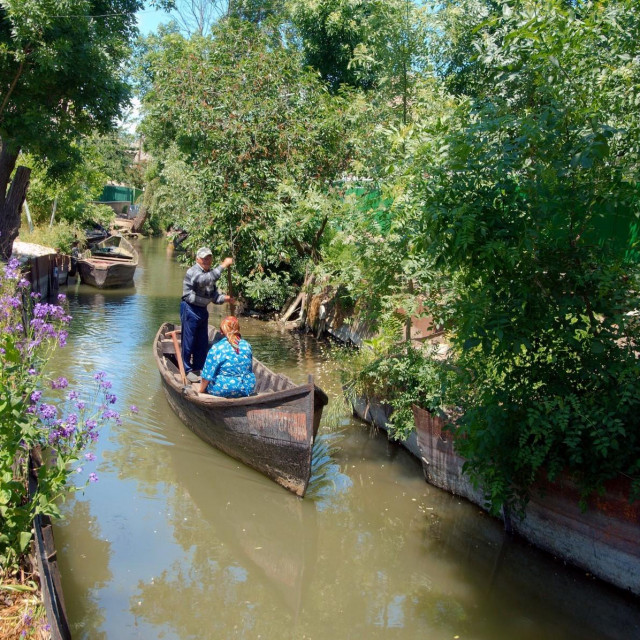 Vilkovo je zbog svojih kanala poznato i kao Ukrajinska Venecija