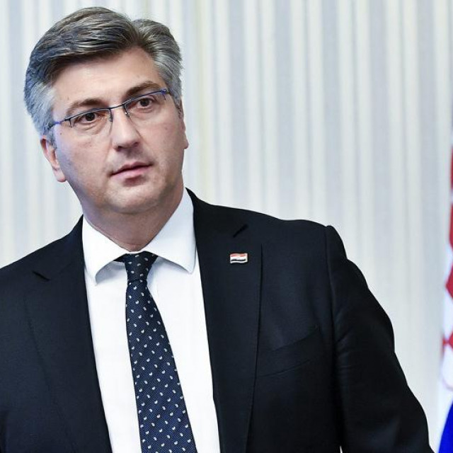 Zdravko Marić i Andrej Plenković (fotografija iz 2018.)