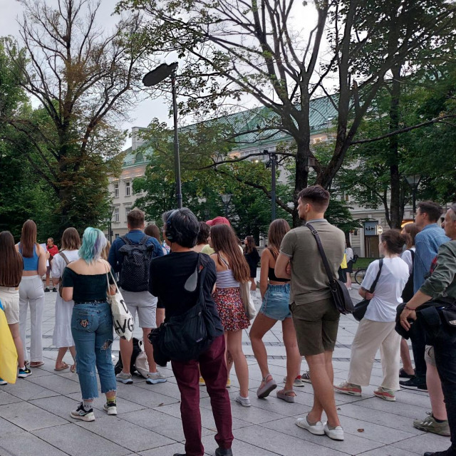 Prosvjed mladih Litavaca