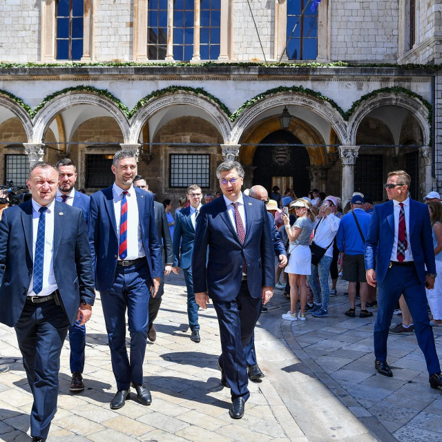 Andrej Plenković i Mato Franković