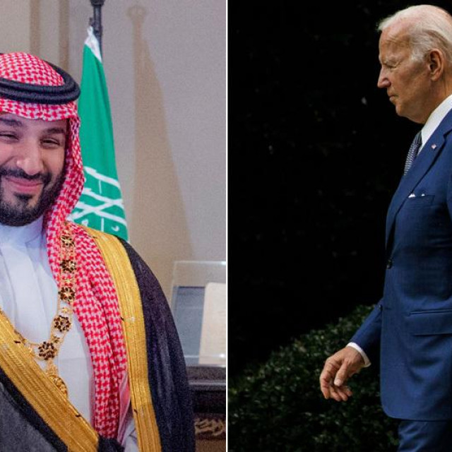 Mohammed bin Salman i Joe Biden/Ilustracija