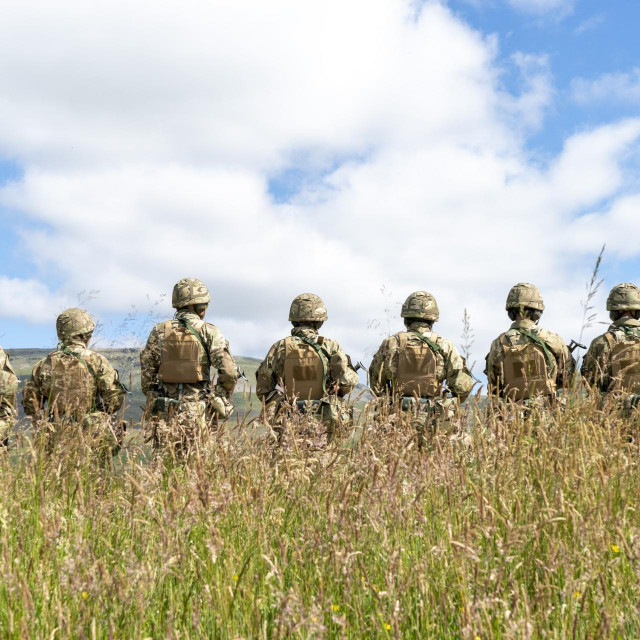 Ukrajinski vojnici koje su trenirali Britanci