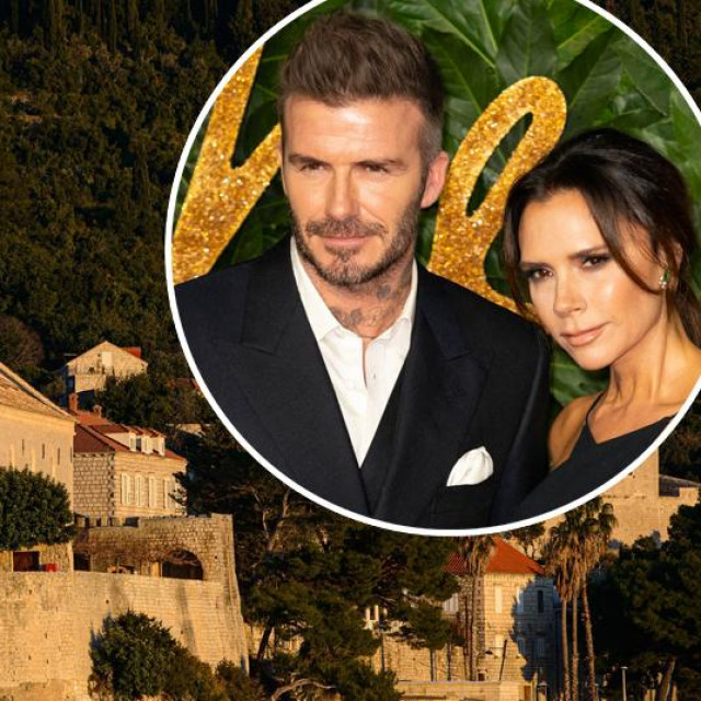 Lopud 1483; u krugu: David i Victoria Beckham