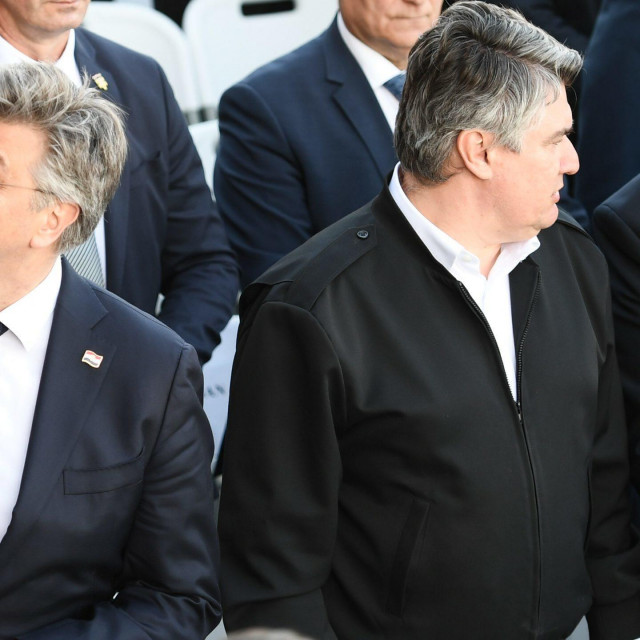 Andrej Plenković i Zoran Milanović