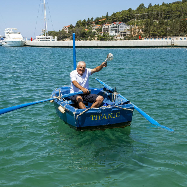 Franko Oreb zvani Mile, najstariji mornar u marini Korkyra