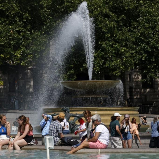 vrućine u Londonu