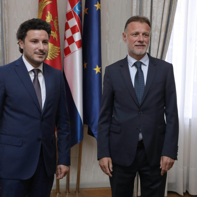 Dritan Abazović i Gordan Jandroković