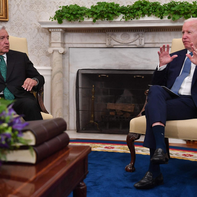 Joe Biden i Andres Manuel Lopez Obrador