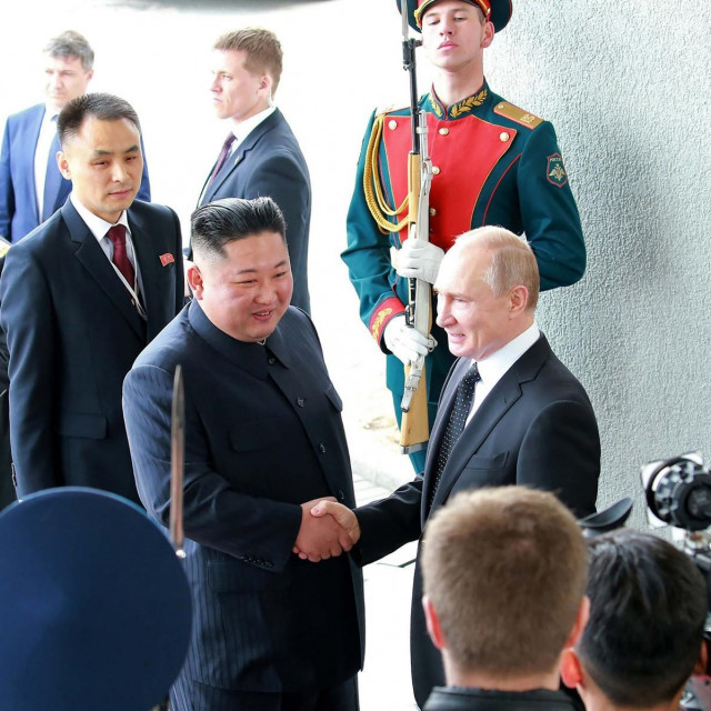 Kim Jong Un i Vladimir Putin sreli su se 2019.