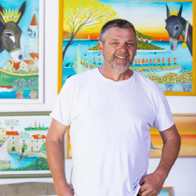 Vicko Buktenica, slikar