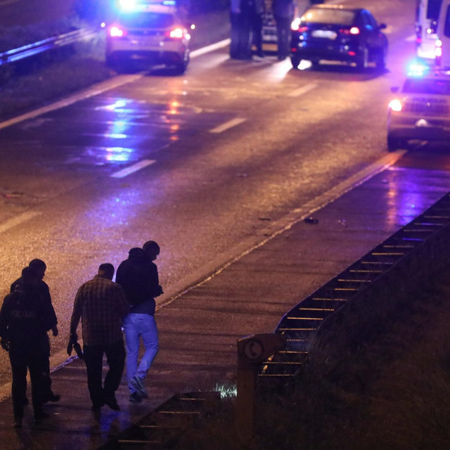 Mjesto sukoba policije i navijača kod odmorišta Desinec