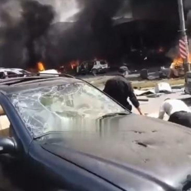 Raketiranje središta Vinice