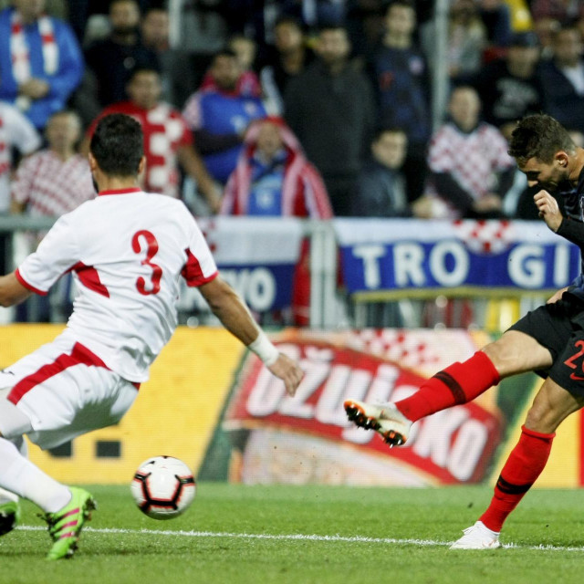 Marko Pjaca na Rujevici protiv Jordana 2018.