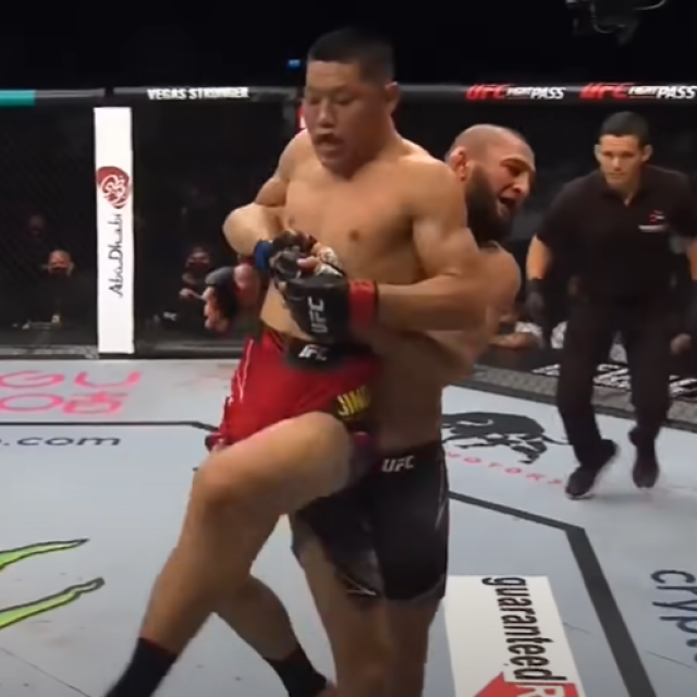 Li Jingliang i Khamzat Chimaev