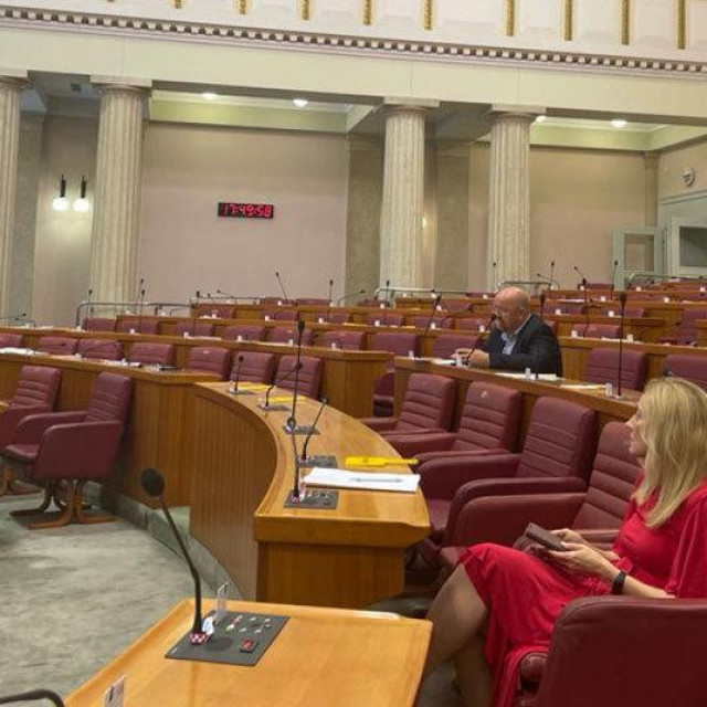 Prizor iz polupraznog Sabora