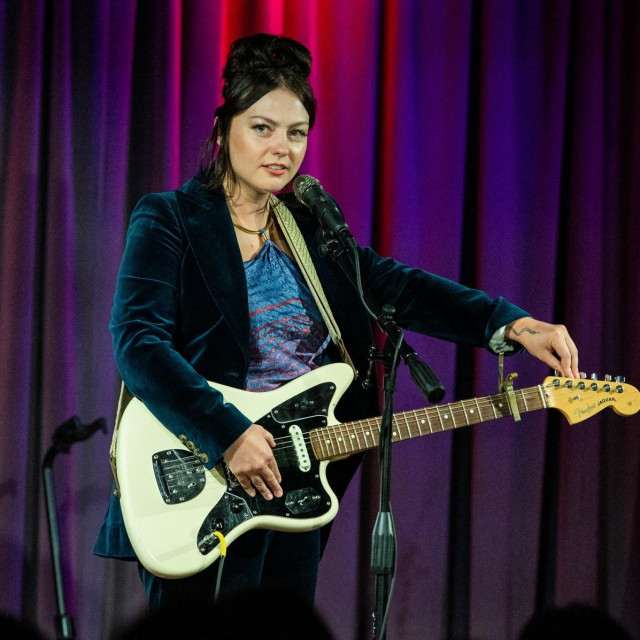 LOS ANGELES, CALIFORNIA - JUNE 01: Angel Olsen performs during Reel To Reel: Big Time: A Film by Kimberly Stuckwisch and Angel Olsen at The GRAMMY Museum on June 01, 2022 in Los Angeles, California. Timothy Norris,Image: 696296581, License: Rights-managed, Restrictions:, Model Release: no, Credit line: Timothy Norris/Getty images/Profimedia