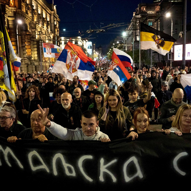 srpski ultranacionalisti u Beogradu