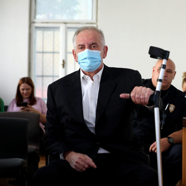 Ivo Sanader na sudu