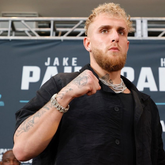 New York City, NY - Boxer Jake Paul answers questions from the media during a press conference for his upcoming cruiserweight fight against boxer Hasim Rahman at Madison Square Garden in New York City.

*UK Clients - Pictures Containing Children
Please Pixelate Face Prior To Publication*,Image: 706936357, License: Rights-managed, Restrictions:, Model Release: no, Pictured: Jake Paul, Credit line: BACKGRID/Backgrid USA/Profimedia