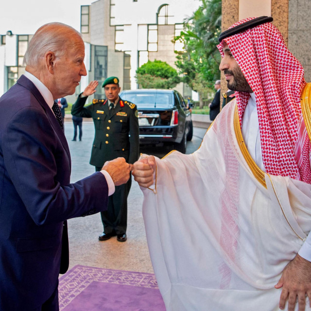 Joe Biden i Mohammed bin Salman