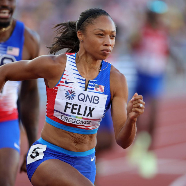 Allyson Felix je odradila zadnju utrku karijere