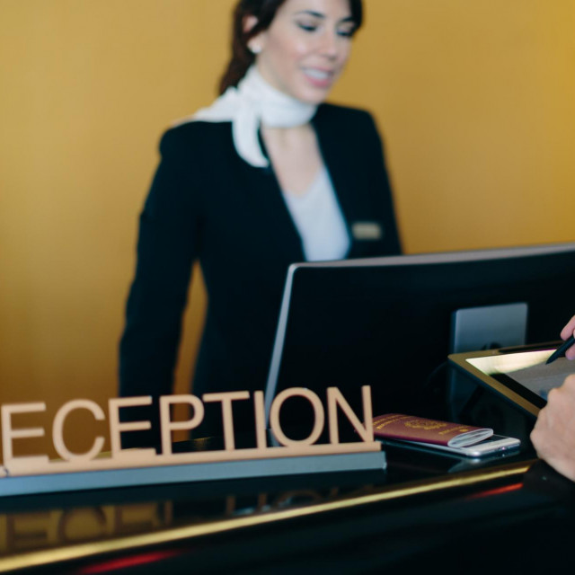Hotelska recepcija/Ilustracija